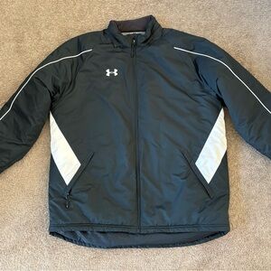 Under Armour Men's Black and Gray Winter Jacket